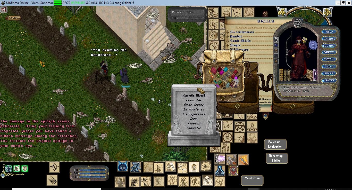 Going Gumshoe Page 2 Ultima Online Forums