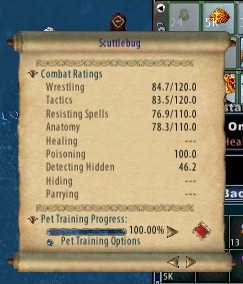 Pets Unbonding Skill Loss Ultima Online Forums